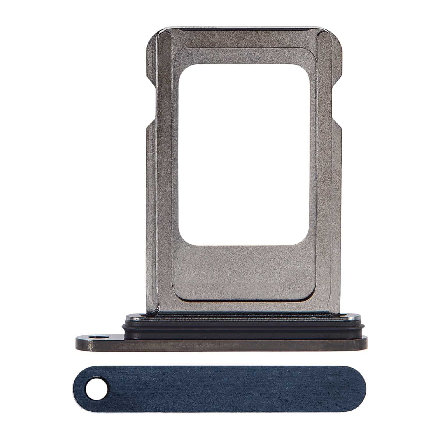 Aftermarket Blue Titanium Single SIM Card Tray for 2023 iPhone 15 Pro A2848