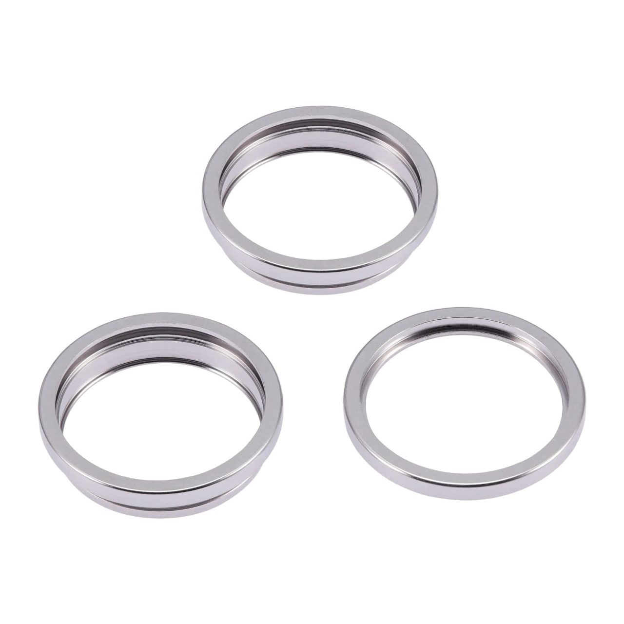 Aftermarket White Titanium Back Camera Bezel Ring for 2023 iPhone 15 Pro Max A2849