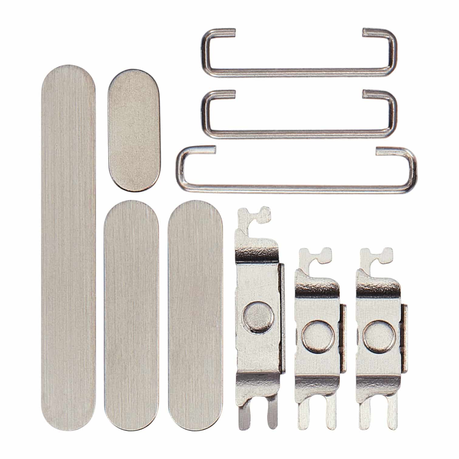 Aftermarket Natural Titanium Hard Buttons for the 2023 iPhone 15 Pro Max A2849