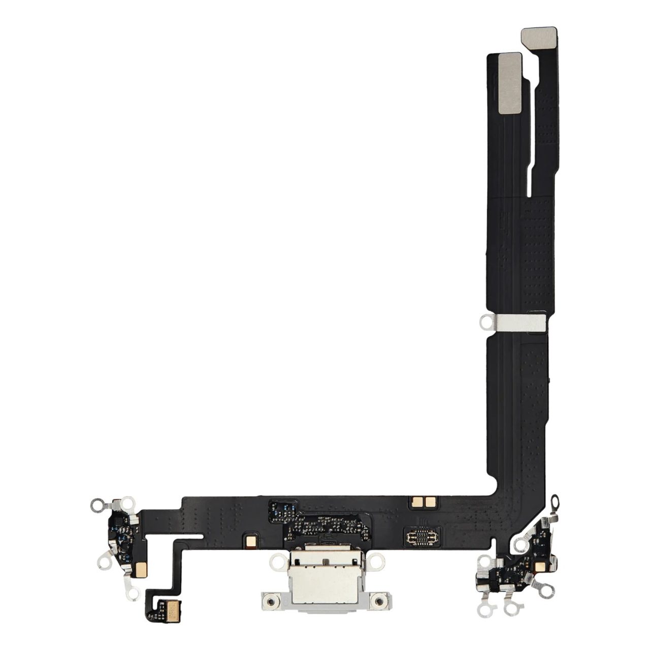 Aftermarket Charging Port Flex Cable for 2024 iPhone 16 Plus A3082 (White)