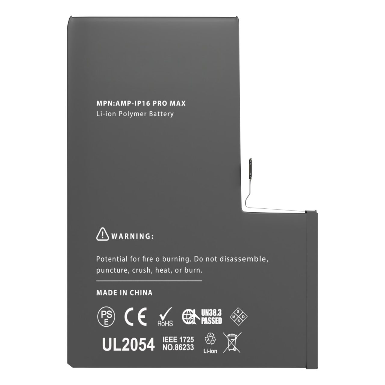 Aftermarket Battery for 2024 iPhone 16 Pro Max A3084
