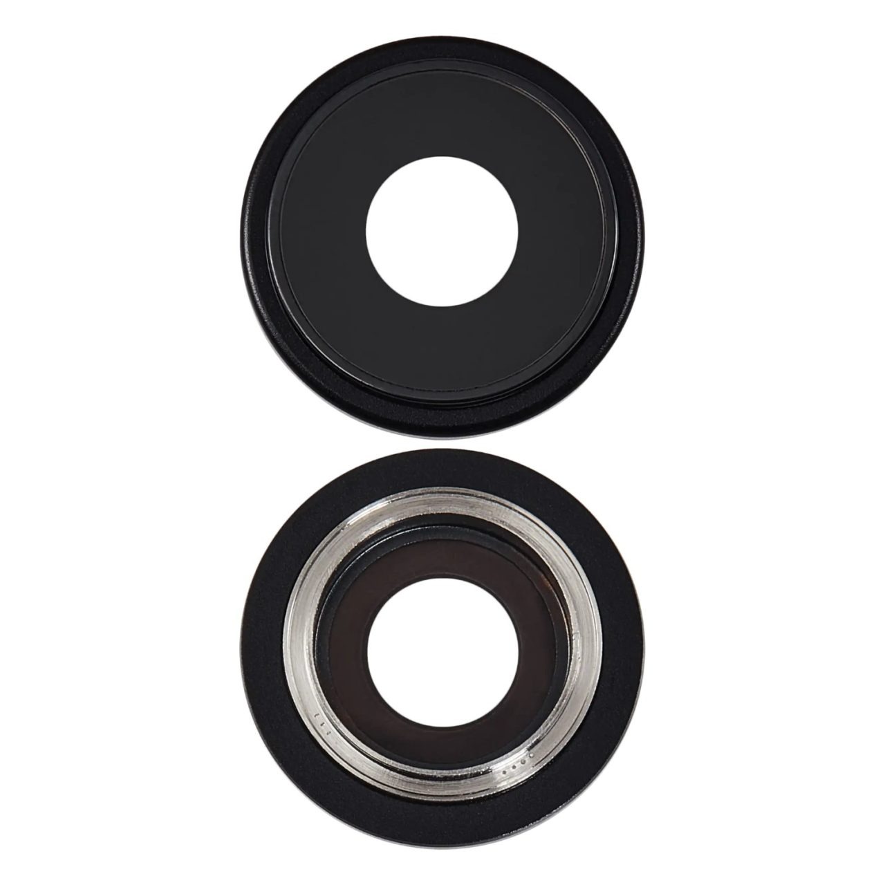 Premium Aftermarket Black Back Camera Lens with Bracket and Bezel for 2025 iPhone 16e A3212