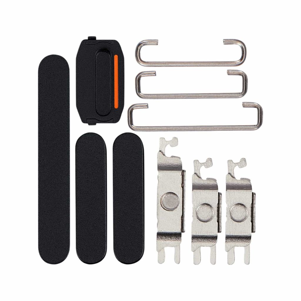 Aftermarket Black Hard Buttons for the 2023 iPhone 15 A2846