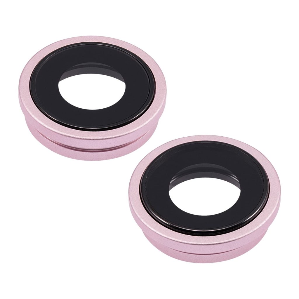 Aftermarket Pink Back Camera Lens with Bracket and Bezel for 2023 iPhone 15 A2846