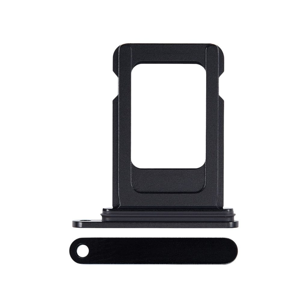 Aftermarket Black Single SIM Card Tray for 2023 iPhone 15 A2846