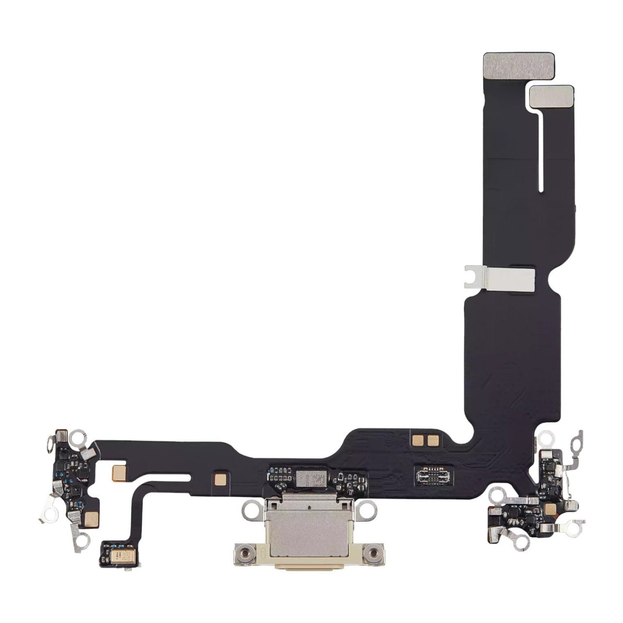 Aftermarket Yellow Charging Port Flex Cable for 2023 iPhone 15 Plus A2847
