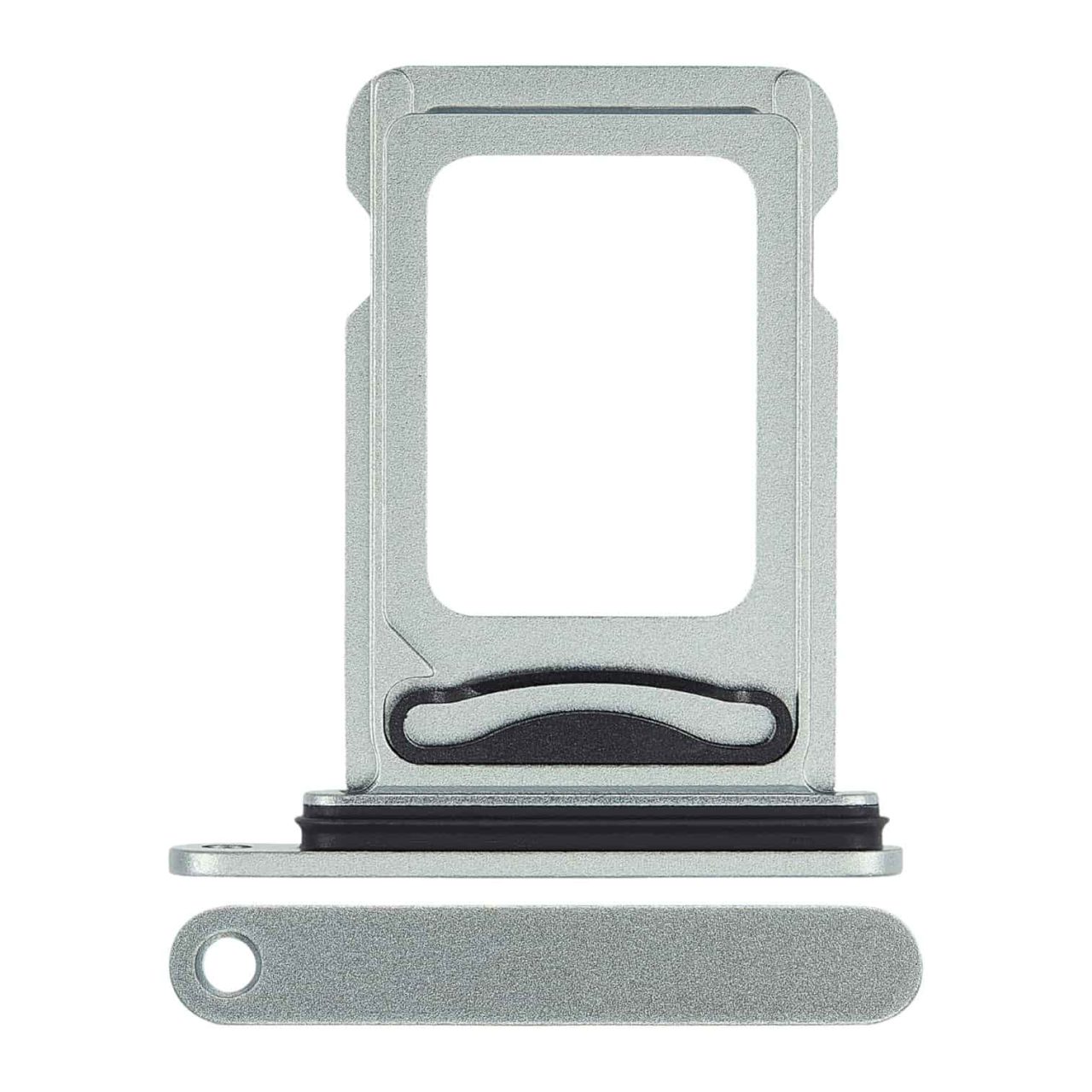 Aftermarket Green Dual SIM Card Tray for 2023 iPhone 15 Plus A2847