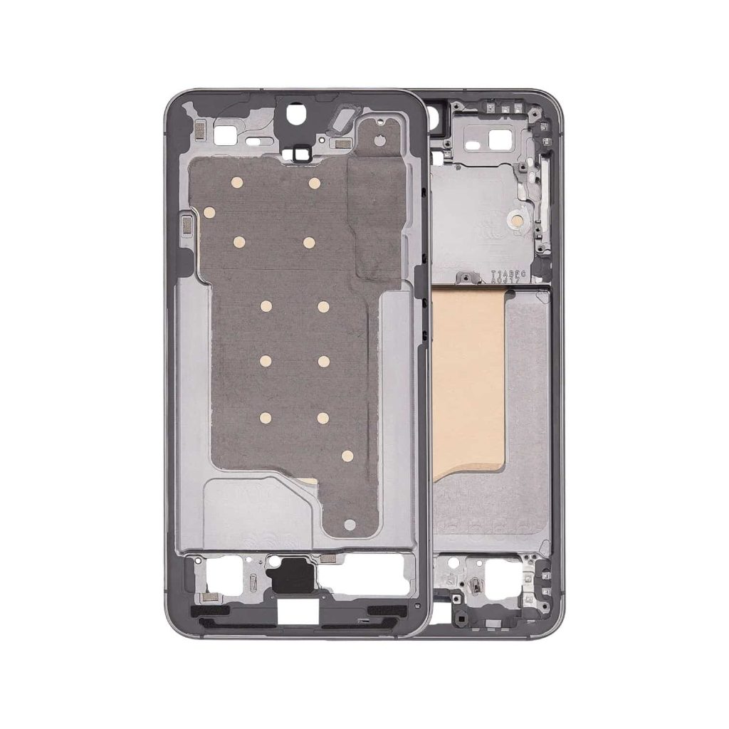SM‑S931 Aftermarket Mid-Frame Housing for 2025 Samsung Galaxy S25 5G (Silver Shadow)