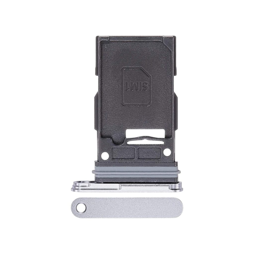 SM‑S931 Aftermarket Single Sim Card Tray for 2025 Samsung Galaxy S25 (White)