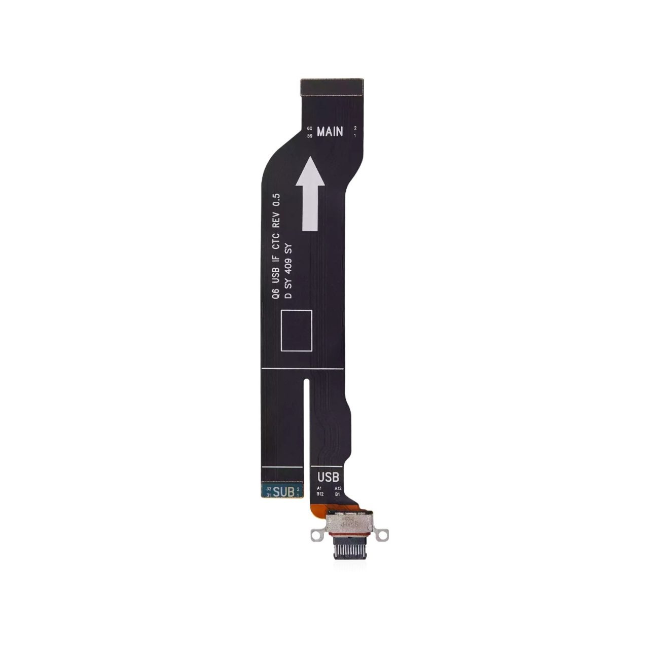 SM-F956 Aftermarket Charging Port Flex Cable for 2024 Samsung Galaxy Z Fold 6