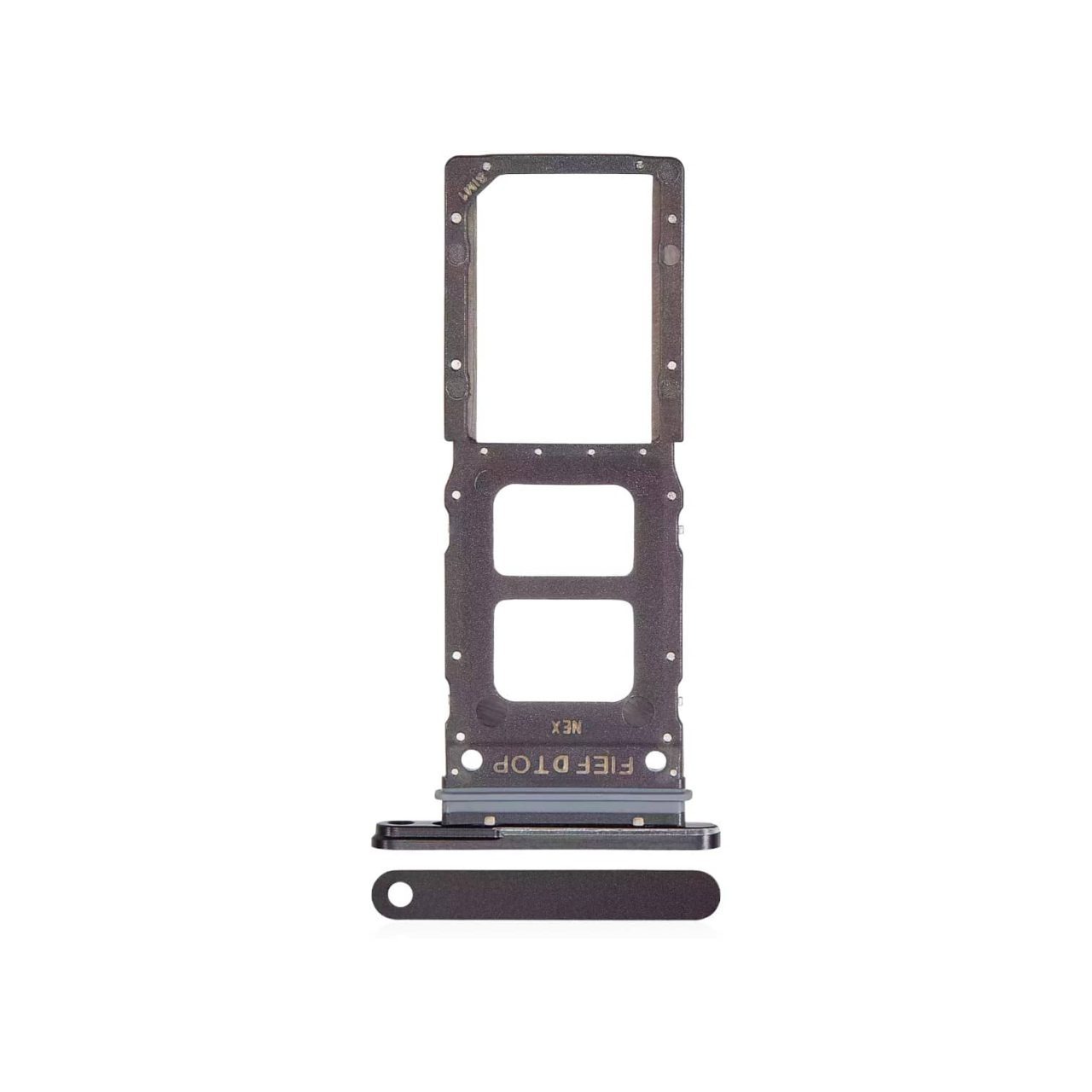 SM‑F956 Aftermarket Single Sim Card Tray for 2024 Samsung Galaxy Z Fold 6 (Black)
