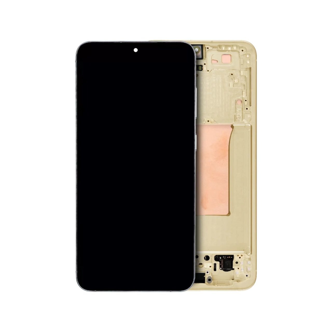 OEM OLED Assembly with Frame for 2025 Samsung Galaxy S25 Plus SM-S936 (Pink Gold)