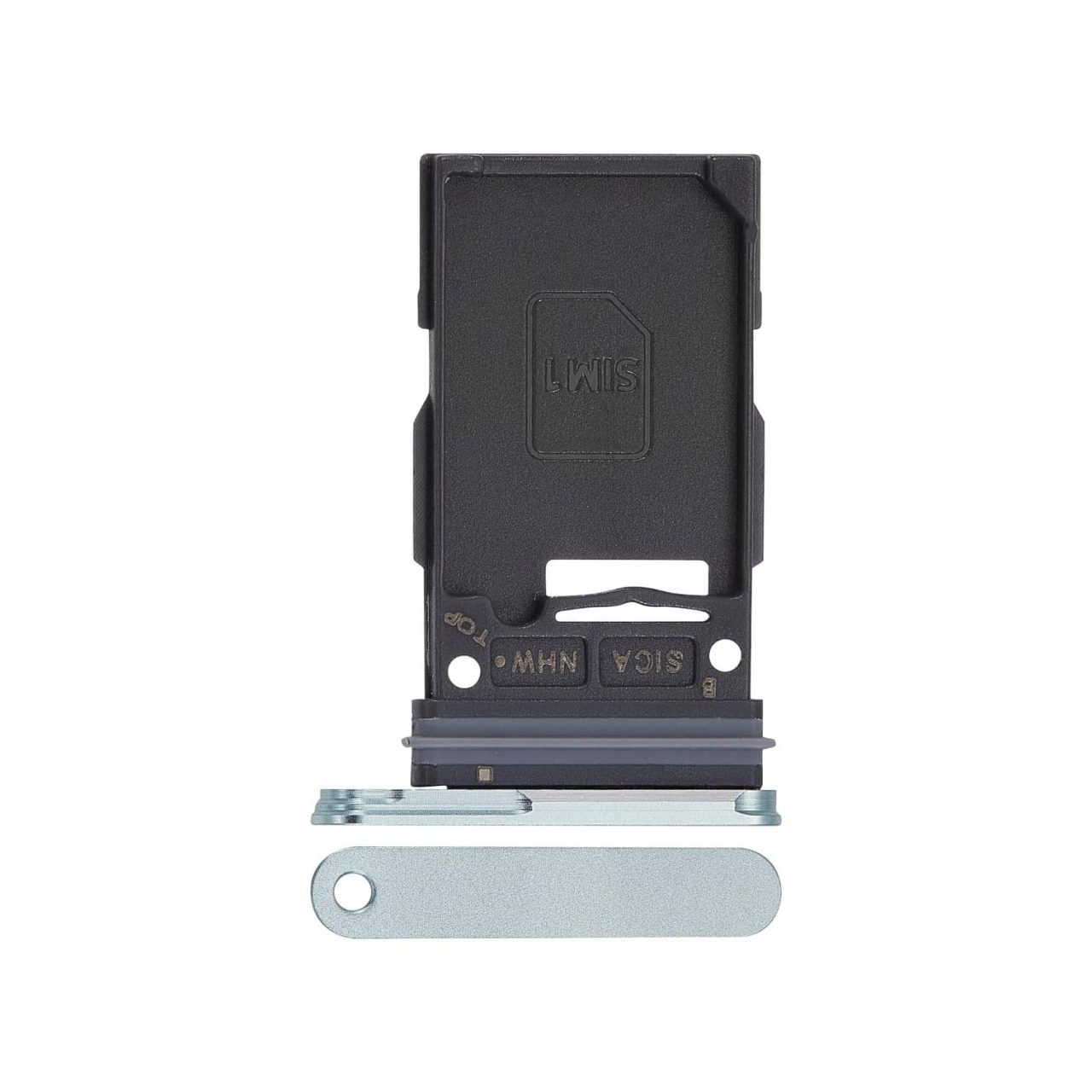SM‑S936 Aftermarket Single Sim Card Tray for 2025 Samsung Galaxy S25 Plus (Mint)