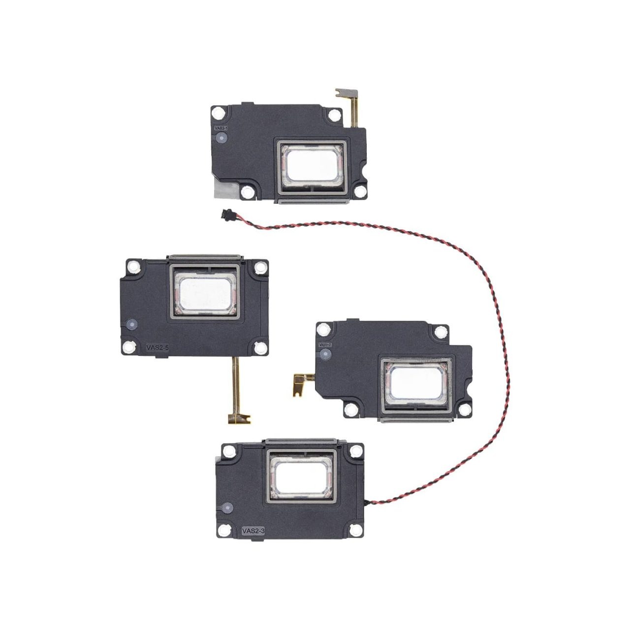 SM-X210 Aftermarket Loudspeaker for 2023 Samsung Galaxy Tab A9 Plus (4 Piece Set)