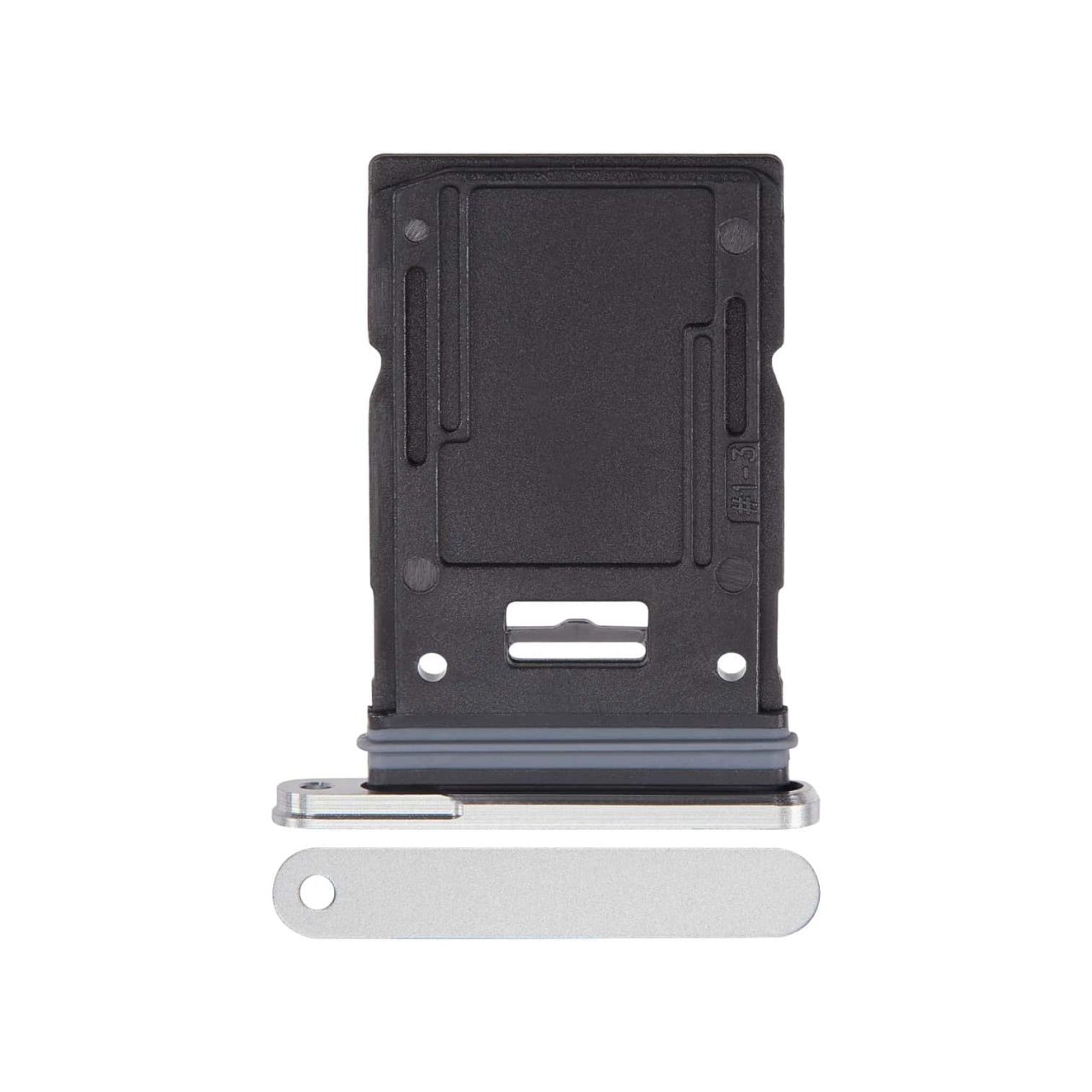 SM-X810 Aftermarket Micro SD Sim Card Tray for 2023 Samsung Galaxy Tab S9 Plus 12.4" (Beige)