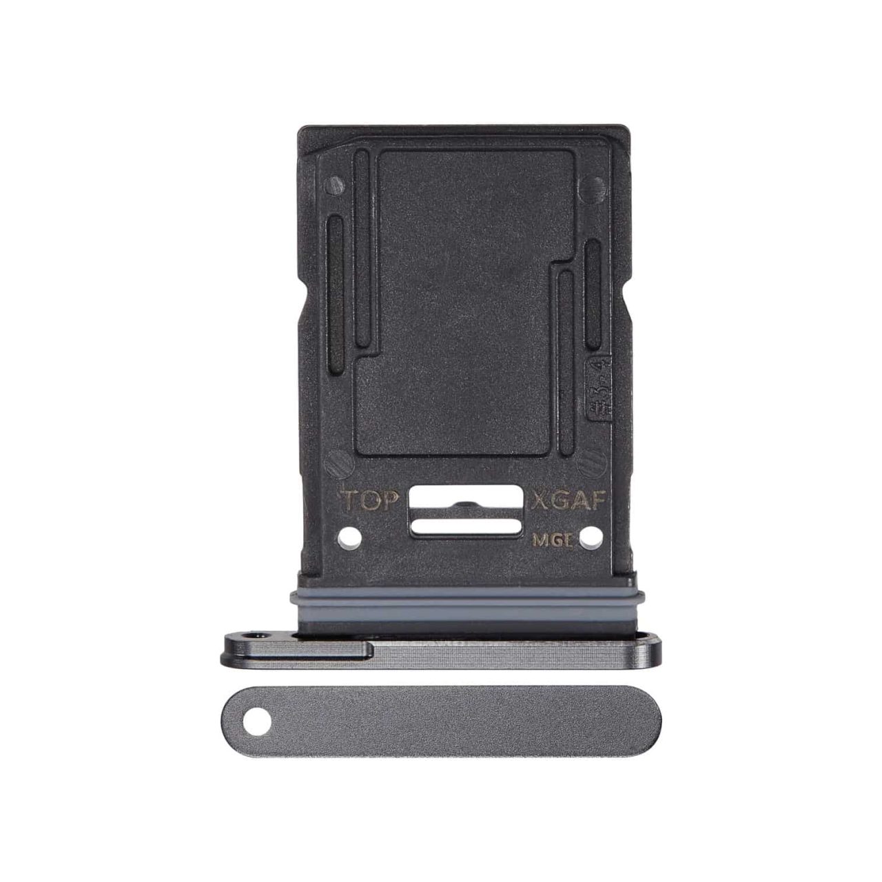 SM-X810 Aftermarket Micro SD Sim Card Tray for 2023 Samsung Galaxy Tab S9 Plus 12.4" (Graphite)