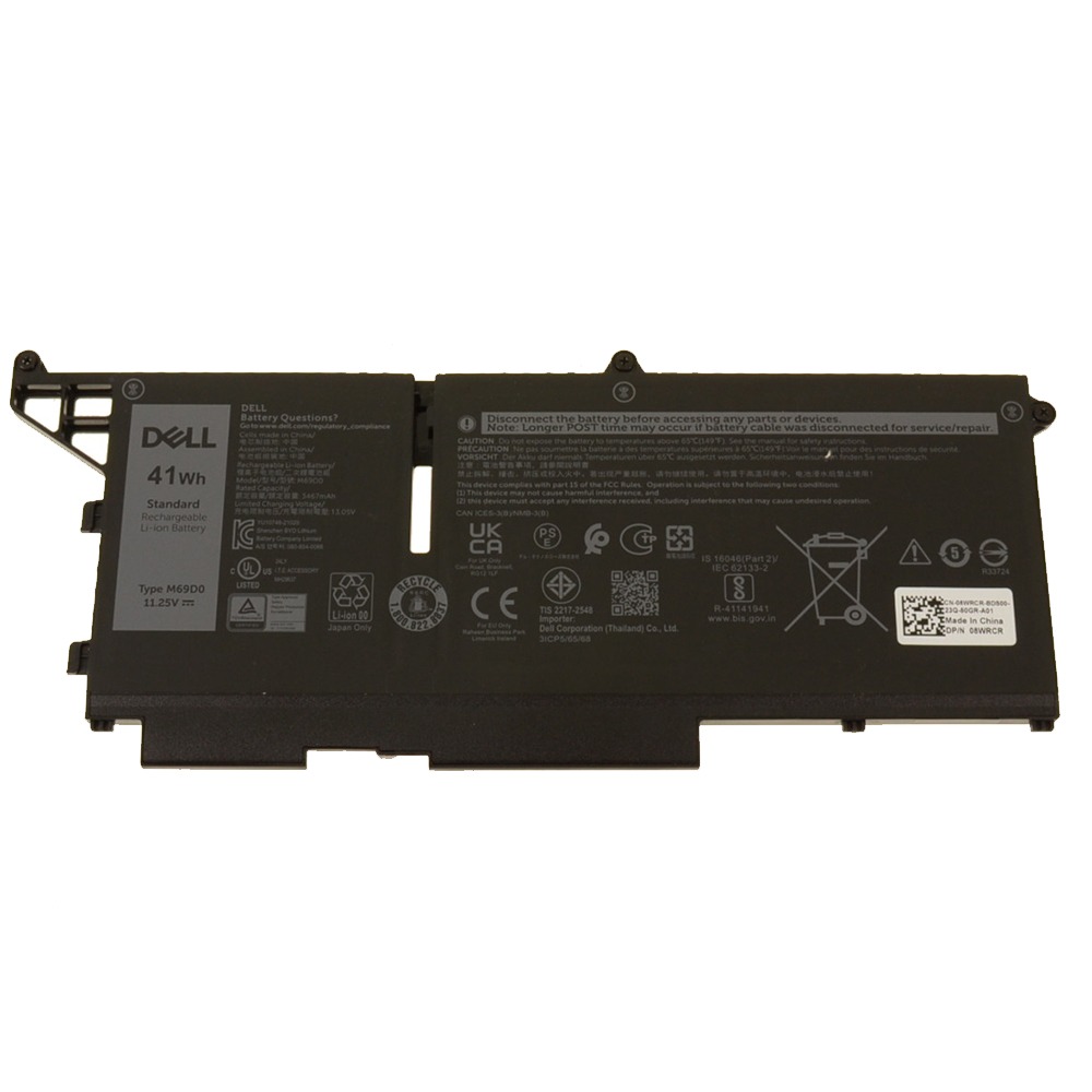 Used M69D0 41Wh 3-Cell Battery for 2022 Dell Latitude 7430