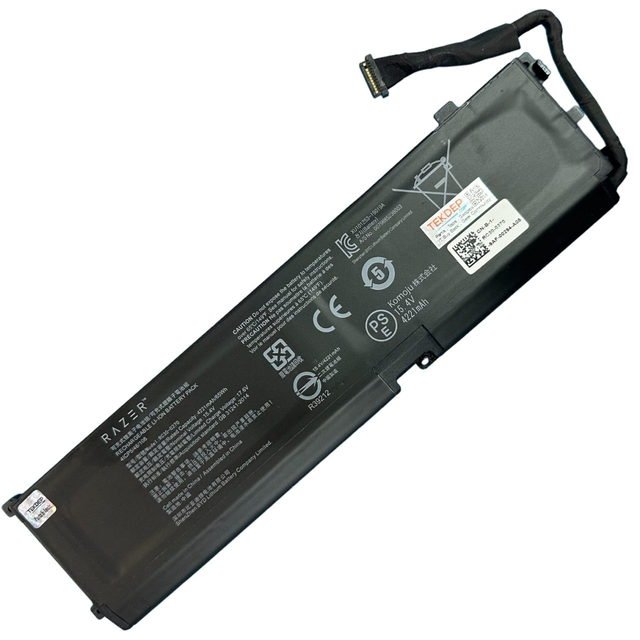 Razer Blade Stealth Rz090300 15.6" Battery RC30-0270 - Used Genuine Original 