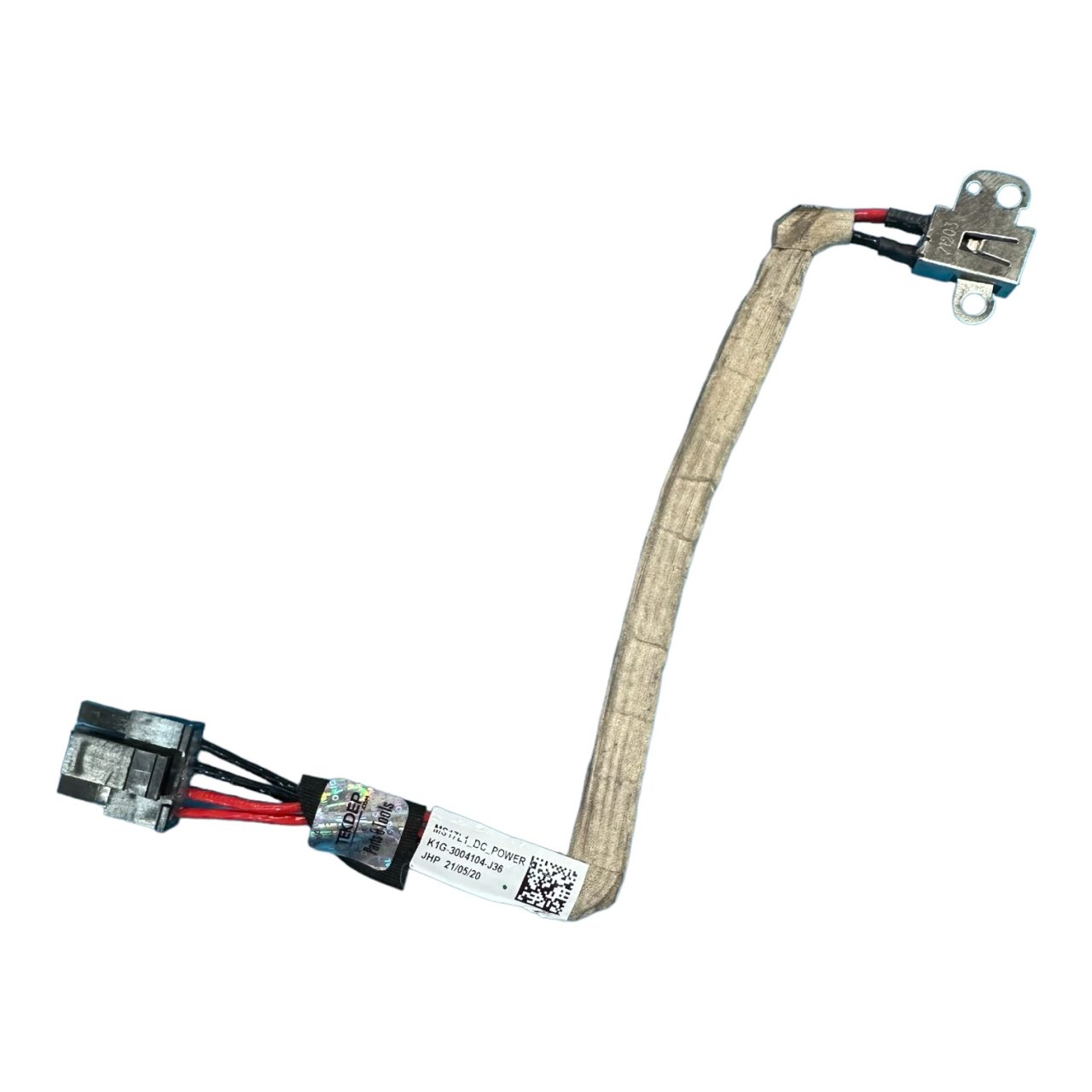 MSI Katana GF76 12UD-005us 17.3" Internal Charging Port Cable - Used Genuine Original 