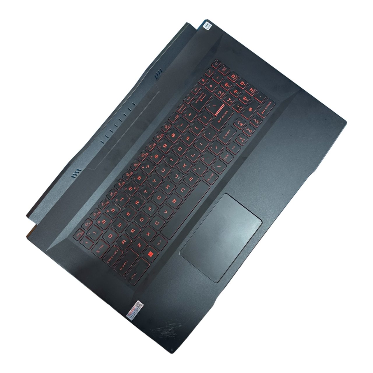 MSI Katana GF76 12UD-005us 17.3" Topcase Keyboard and Trackpad - Used Genuine Original 