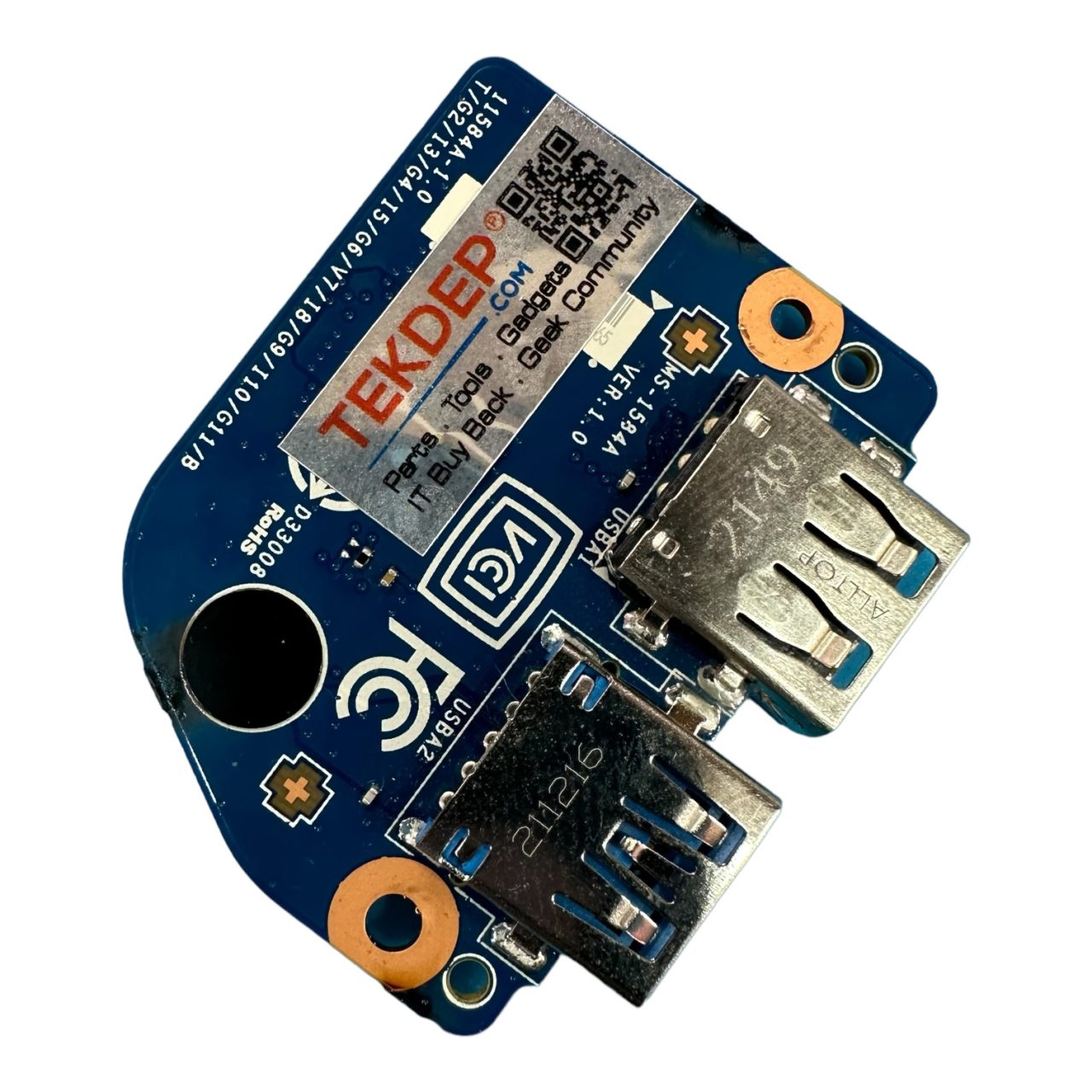 MSI Katana GF76 12UD-005us 17.3" USB IO Daughterboard - Used Genuine Original 