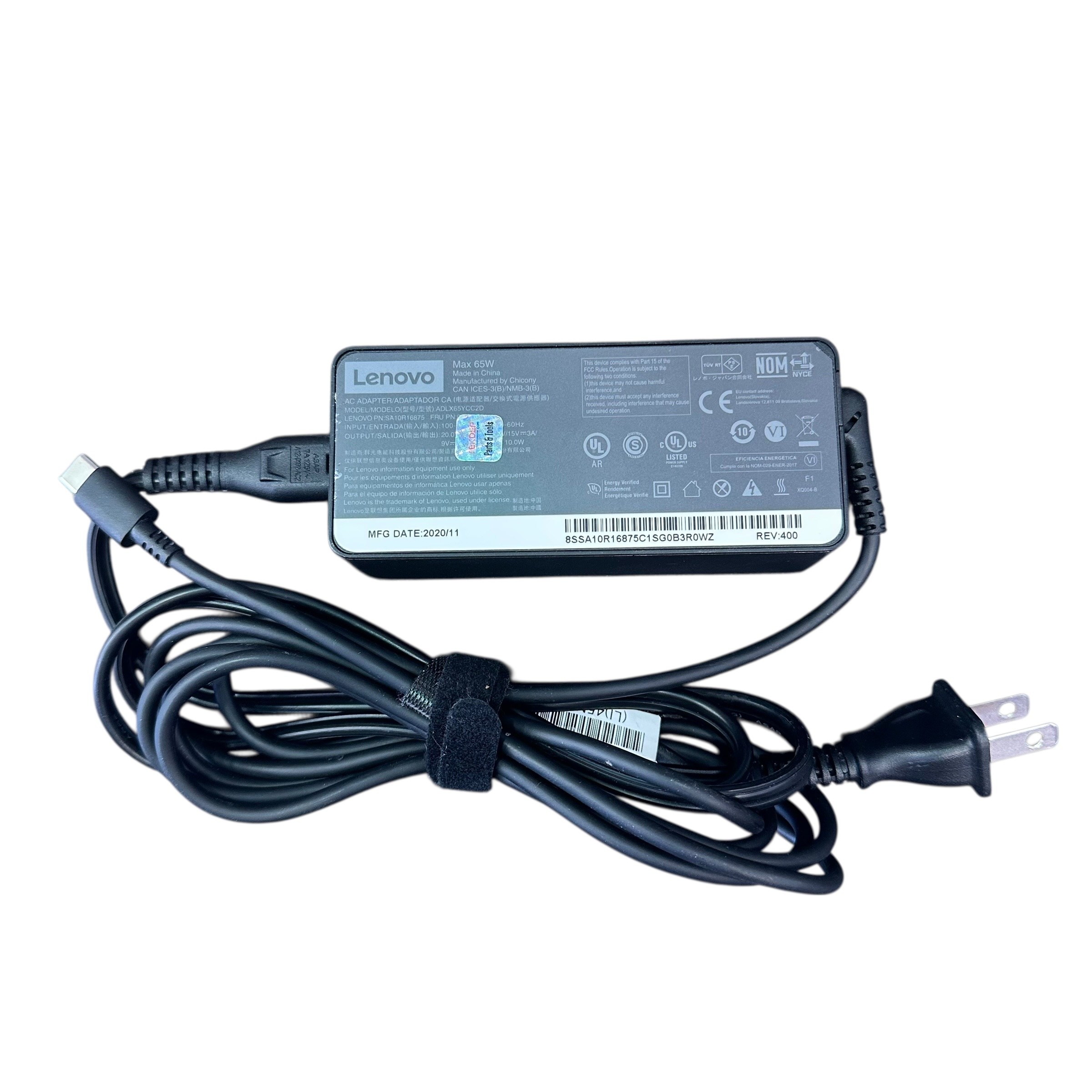 Lenovo ThinkPad E14 Gen 4 65W USB-C Power Supply Charger