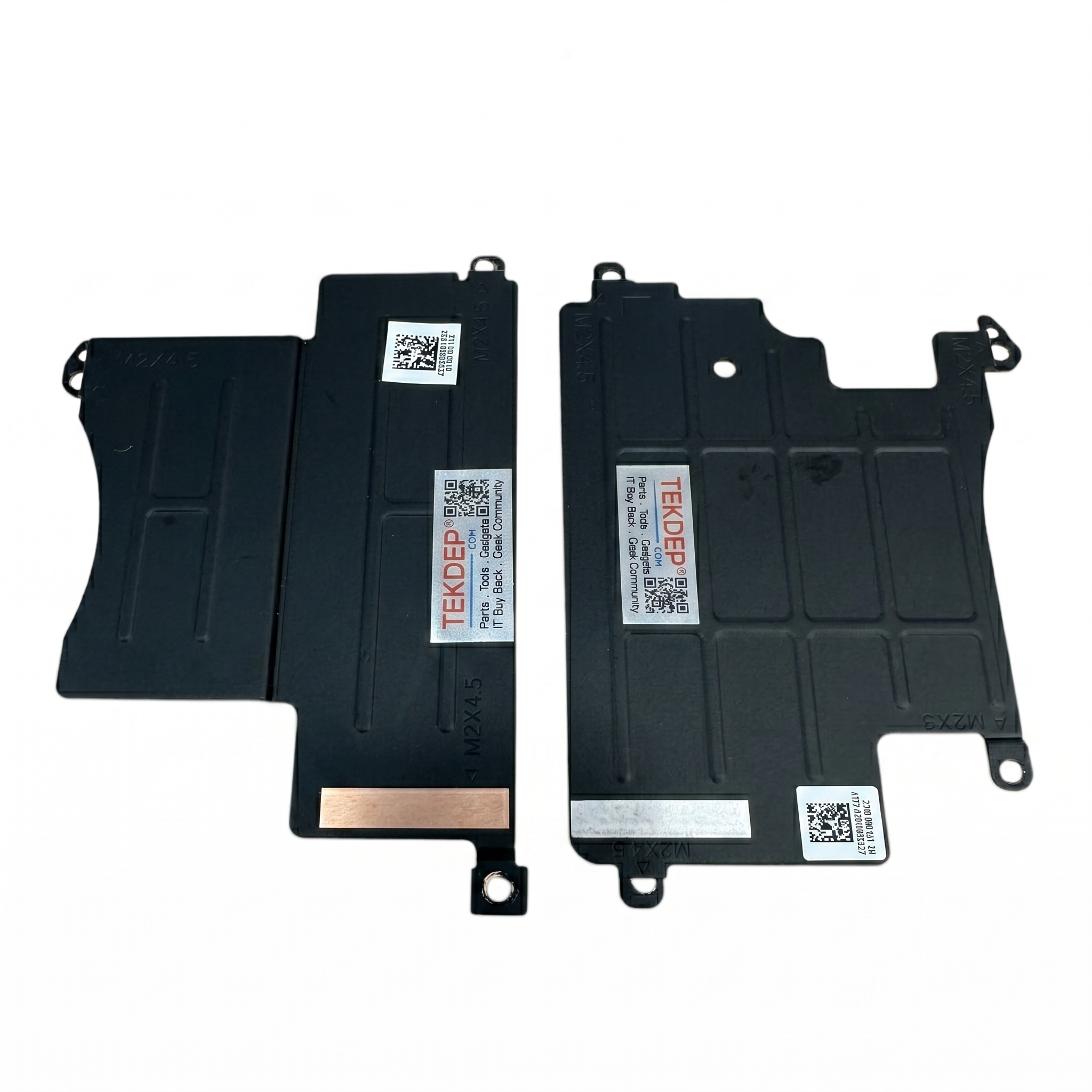 Original left and right SSD heatsinks for Lenovo Legion 5 Pro.