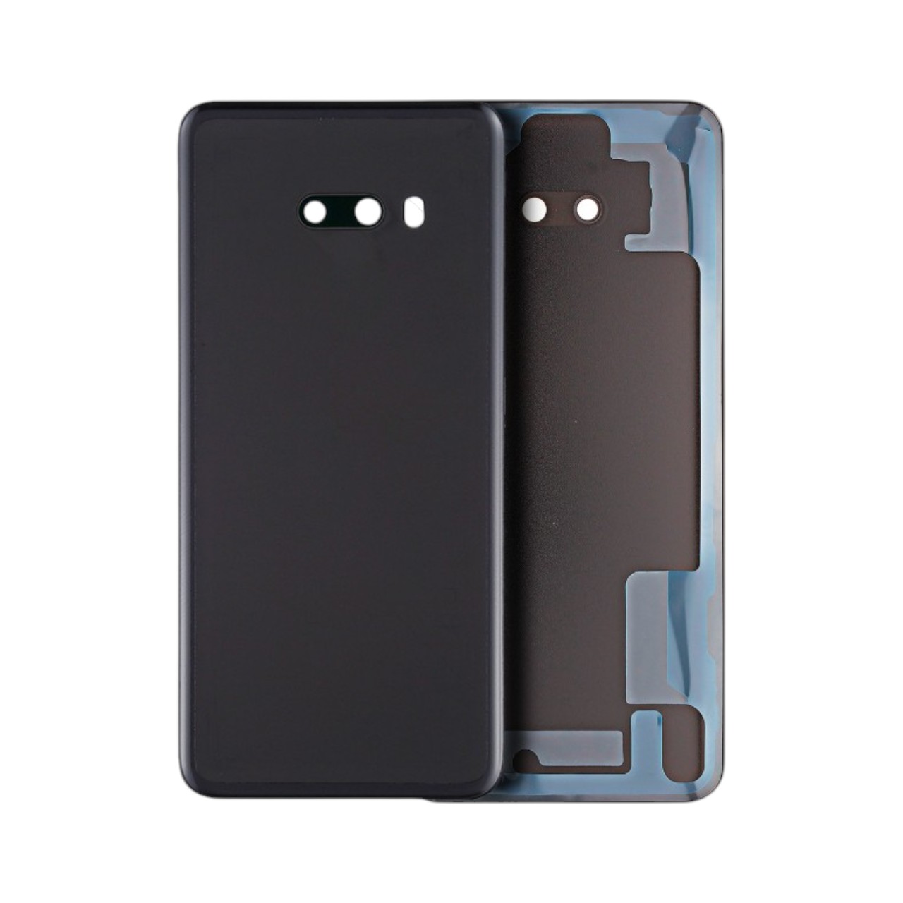 Replacement exterior rear glass back cover panel for LG G8X ThinQ.