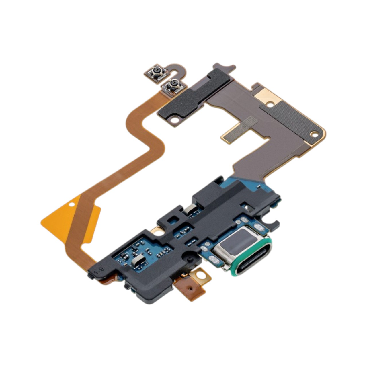 Replacement internal charging port flex cable for LG G7 One.
