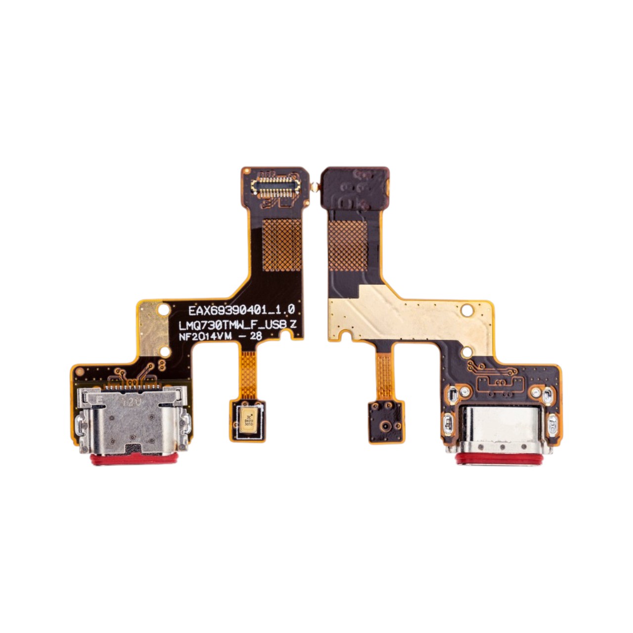 Replacement internal USB-C charging port board flex cable for LG Stylo 6.