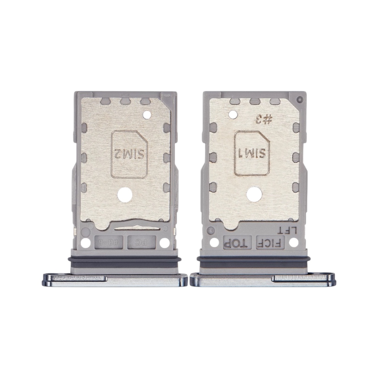 Replacement Gray Green dual SIM card tray for Samsung Galaxy Z Fold 4.
