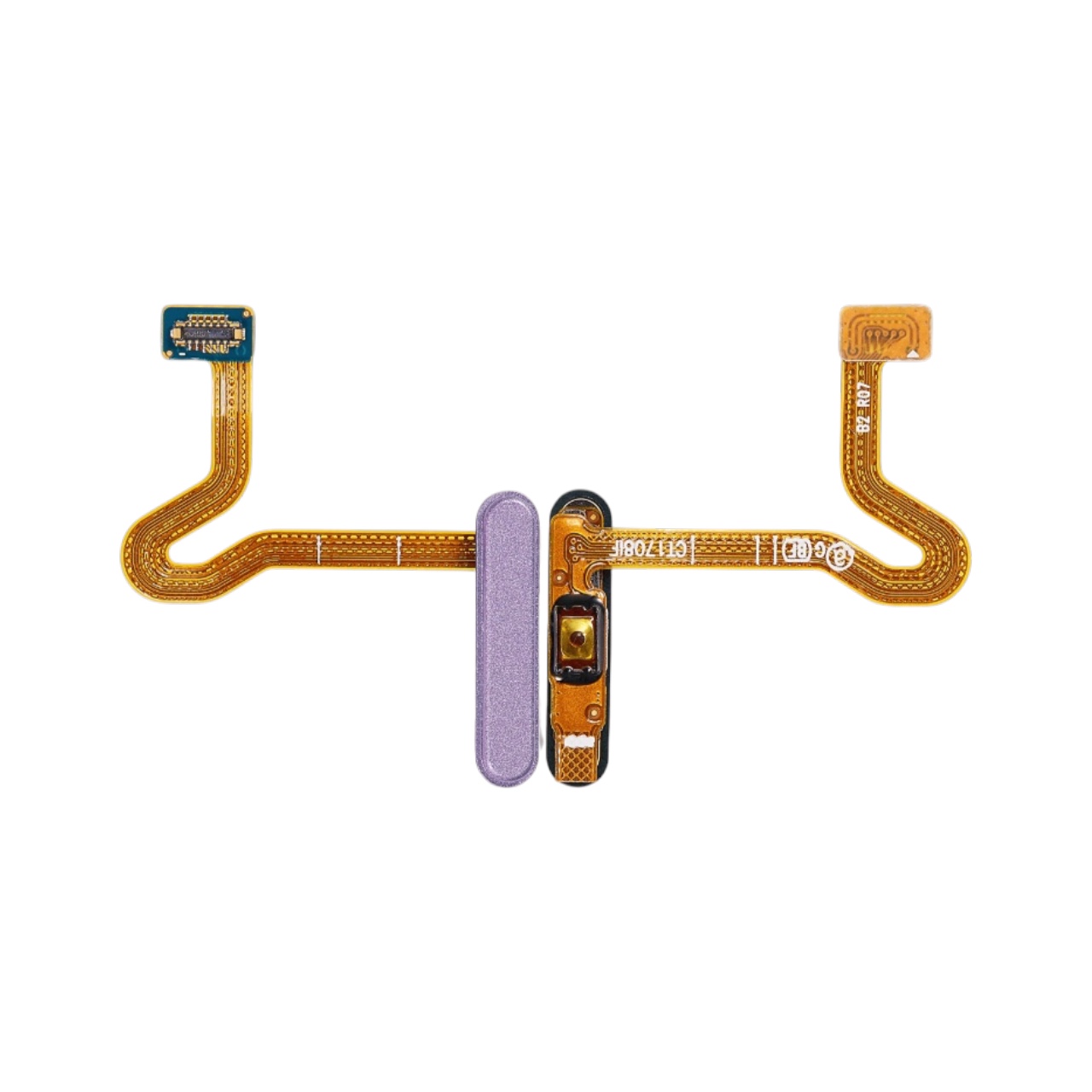 Replacement Lavender fingerprint sensor flex for Galaxy Z Flip 4.