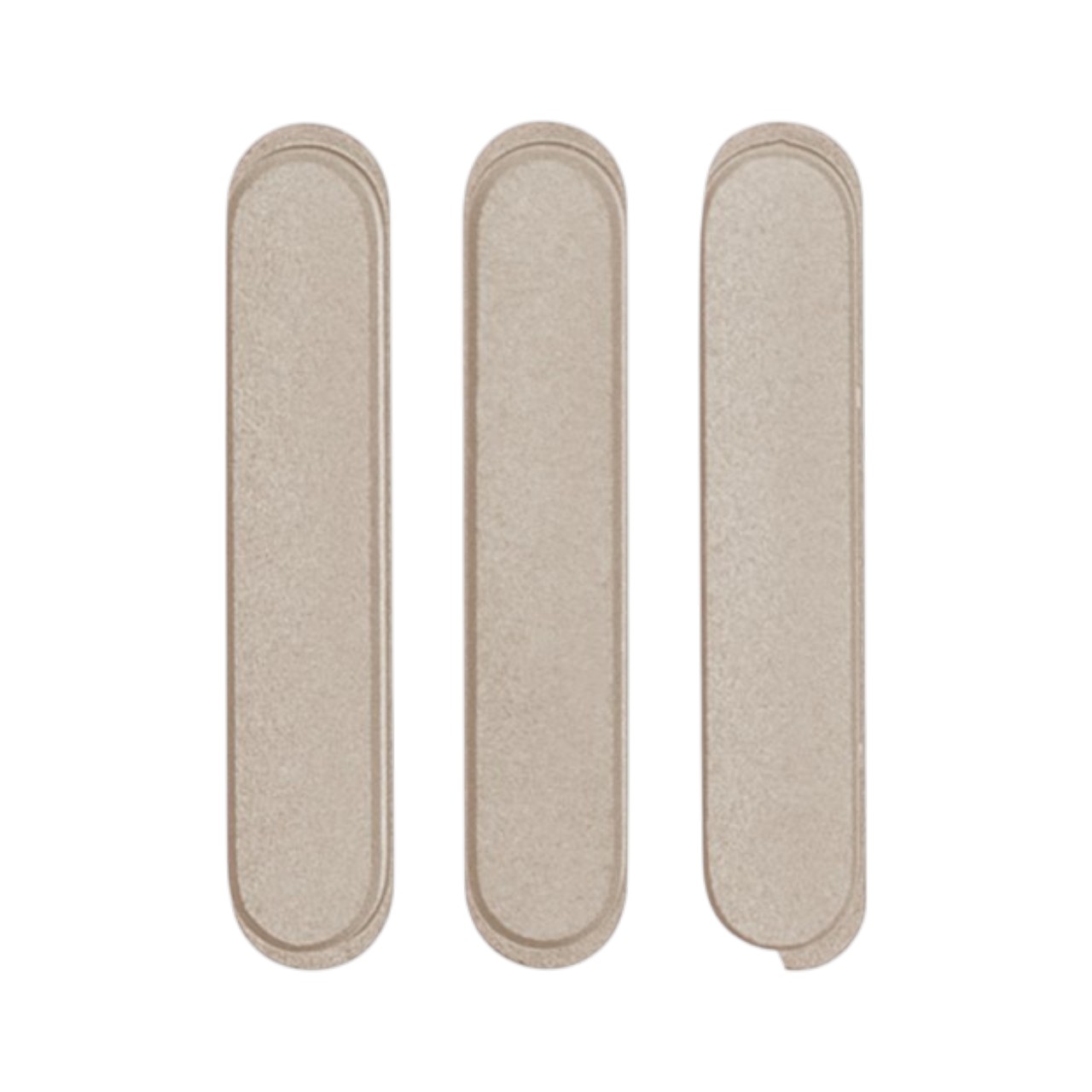 Replacement external hard power and volume button keys for iPad Pro 12.9-inch 2nd Gen-Gold.