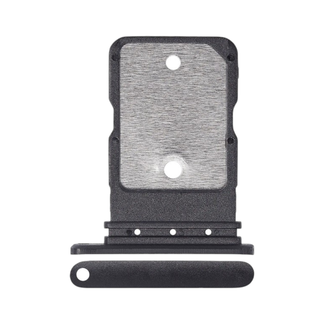 Replacement exterior SIM card tray slot holder for Google Pixel 4A-Black