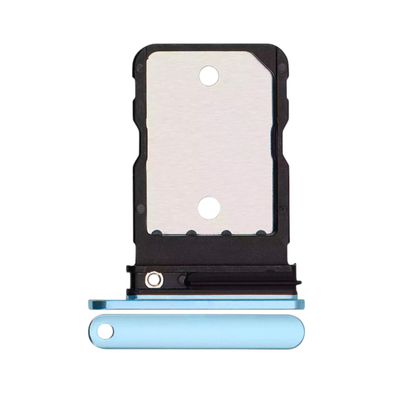 Replacement SIM card tray for Google Pixel 8 Pro in Bay.