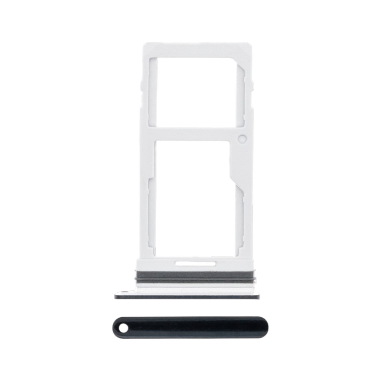 Replacement exterior SIM card tray slot holder for LG G7 ThinQ-Black.