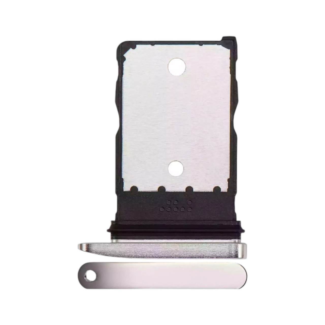 Replacement Porcelain SIM card tray for Google Pixel 9 Pro XL.