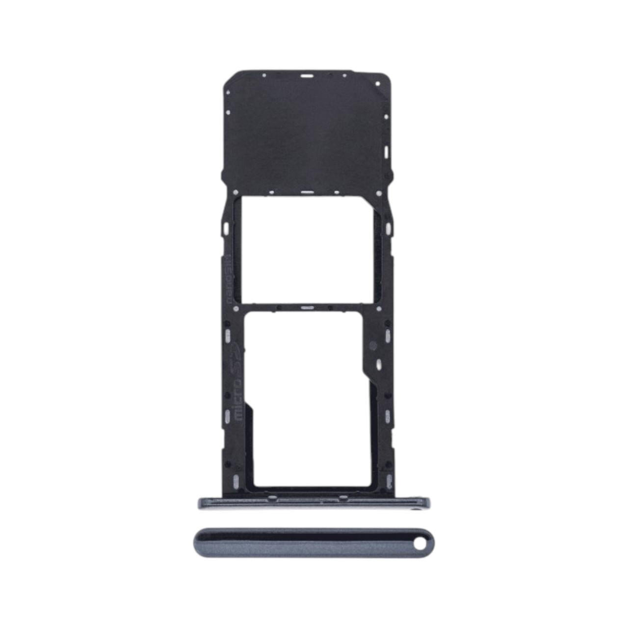 Replacement exterior single SIM card tray holder for LG K51 K500MM.