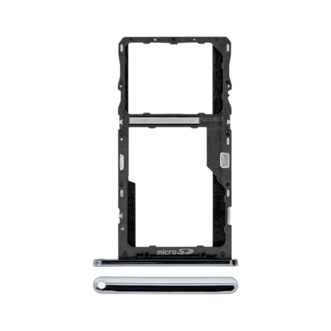 Replacement exterior single SIM card tray slot holder for LG K92 5G.