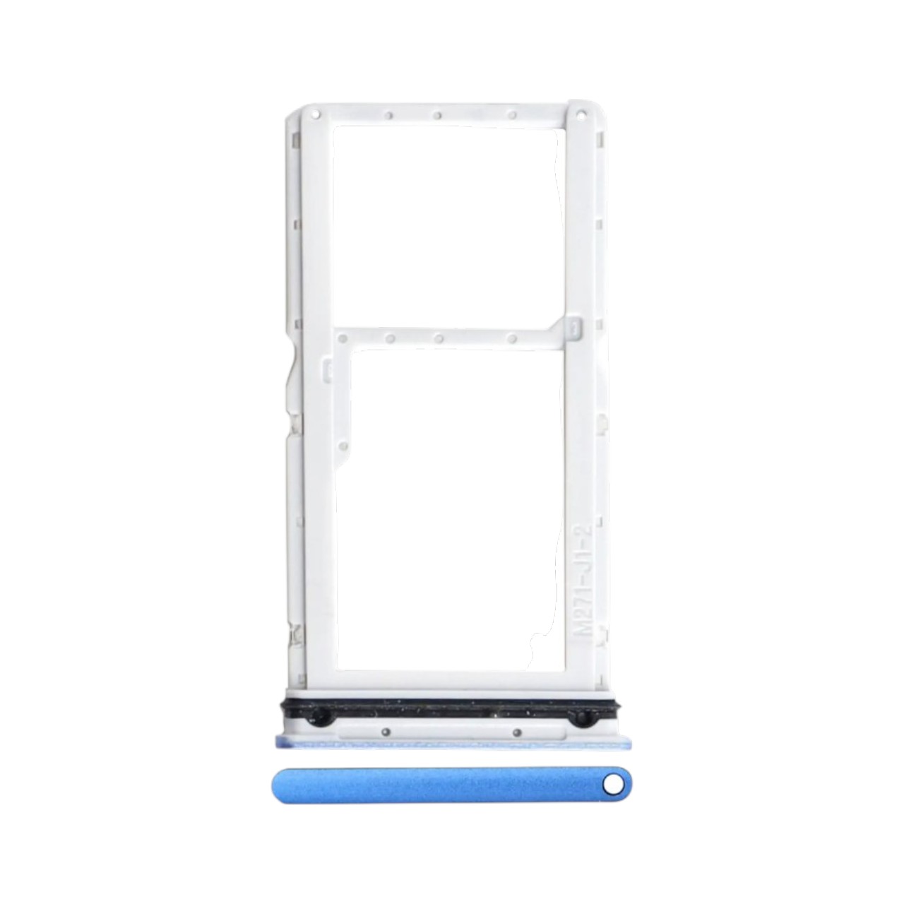 Replacement exterior single SIM card tray slot holder for Motorola Moto G Play 2024.