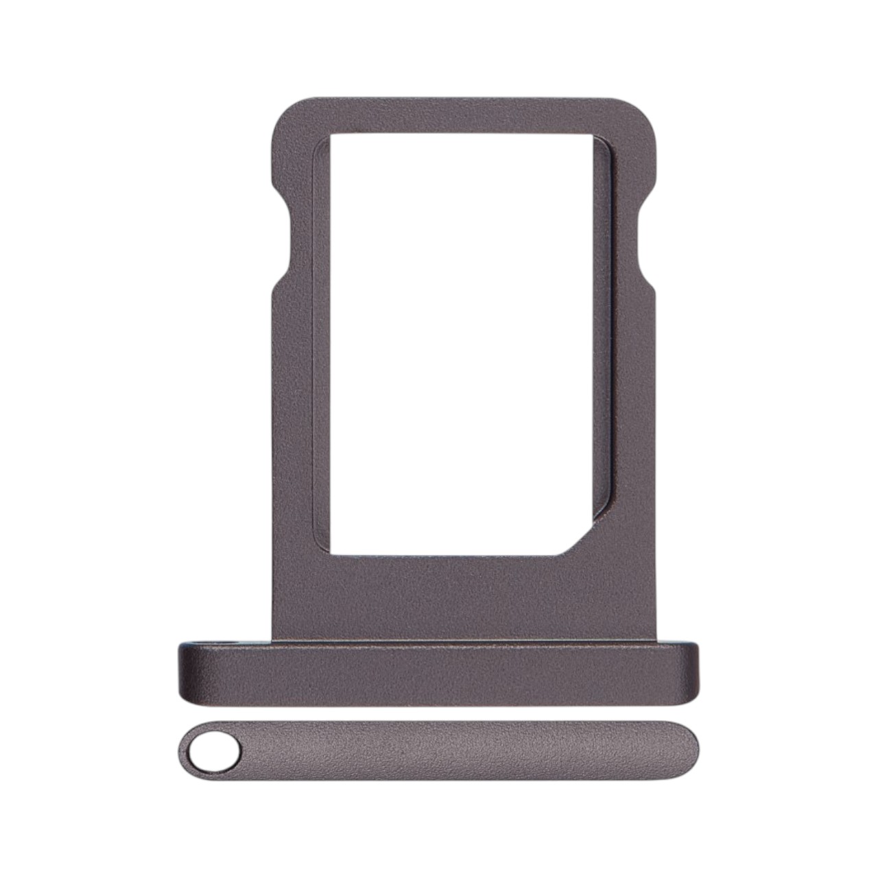 Replacement external Nano-SIM card tray slot holder for iPad Air 3-black.