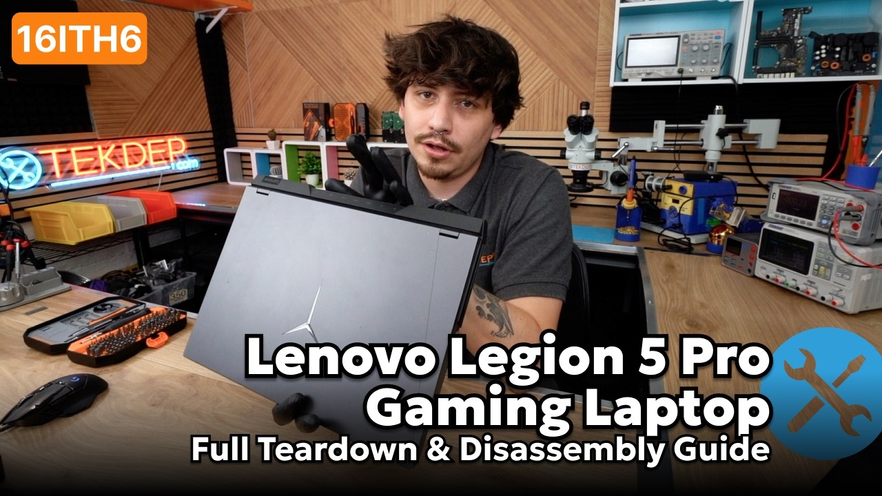 Lenovo Legion 5 Pro 16ITH6 Teardown Guide