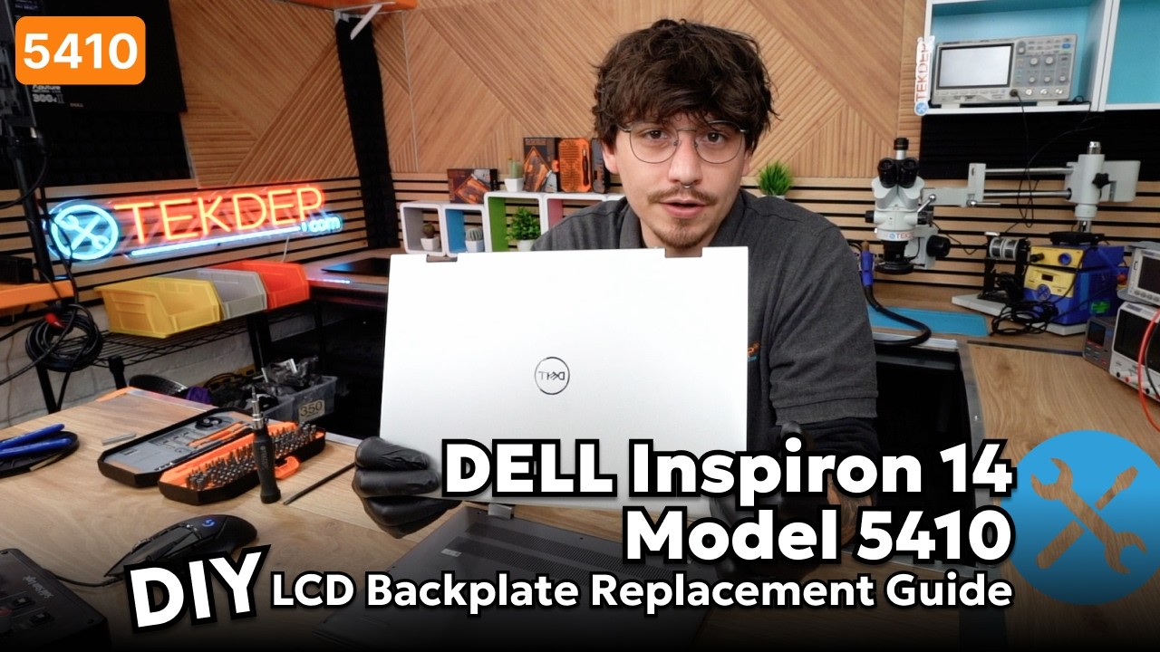 Dell Inspiron 14 5410 LCD back cover repair tutorial thumbnail