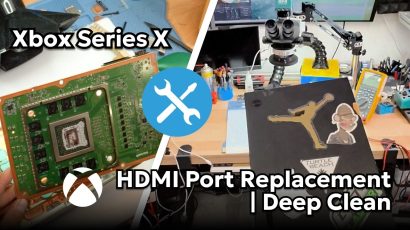 Xbox Series X HDMI Port Repair & Deep Clean