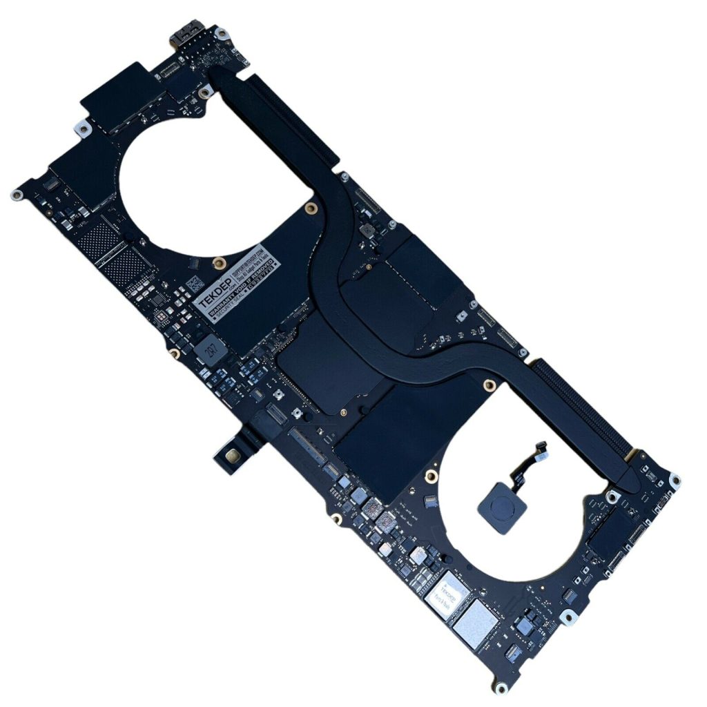 macbook-pro-a2442-logic-board–top-down-view-m1-pro/max-chip-and-dual-fan-cutouts