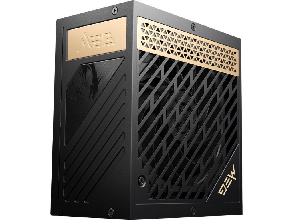 MSI MEG Ai1300P PCIE5 1300 W ATX12V 80 PLUS PLATINUM