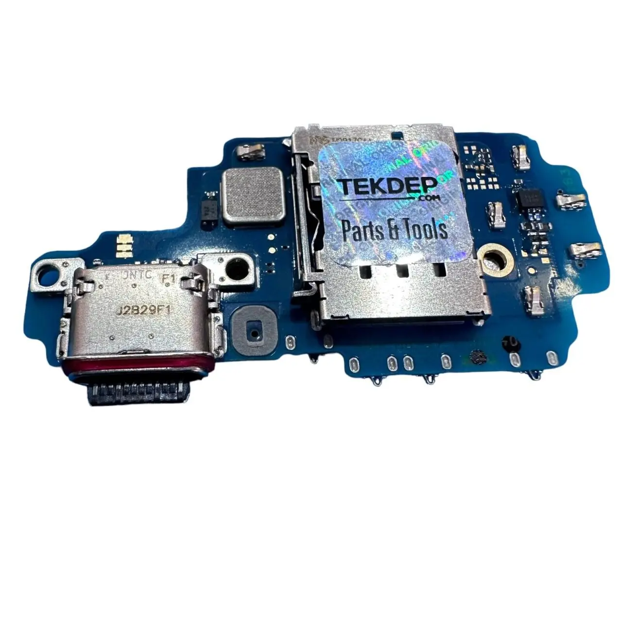 Original Antenna Cable Mainboard to Dock for Samsung Galaxy S23 Ultra 5G SM-S918U, shown in close-up.