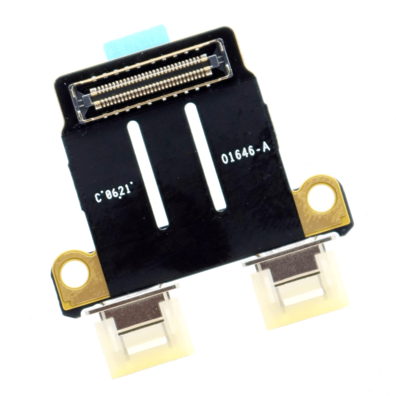 A1990 DC Jack I/O Board USB-C Flex Cable NEW For 2018-2019 Apple MacBook Pro 15"