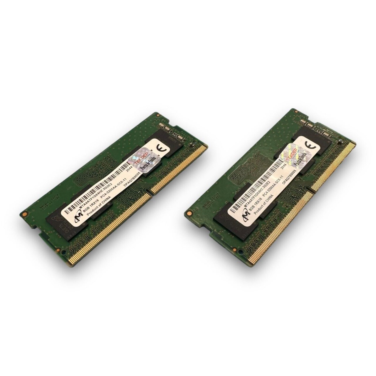 Micron 16 GB SO-DIMM RAM DDR4-3200 2x8GB RAM Modules
