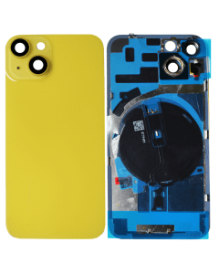New iPhone 14 Yellow Back Glass with NFC & MagSafe
